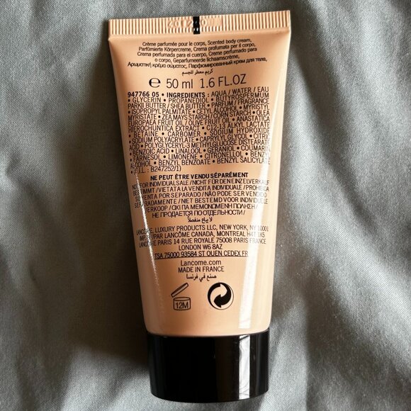 New! Lancome Idole La Power Creme Scented Body Cream - Picture 3 of 3